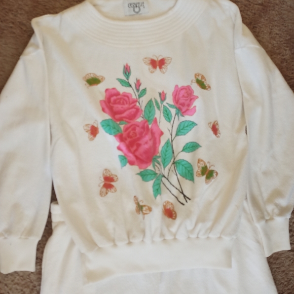 HOST PICK ** M/L Cervelle 2 piece Easter/Spring Pant suit - Picture 3 of 13